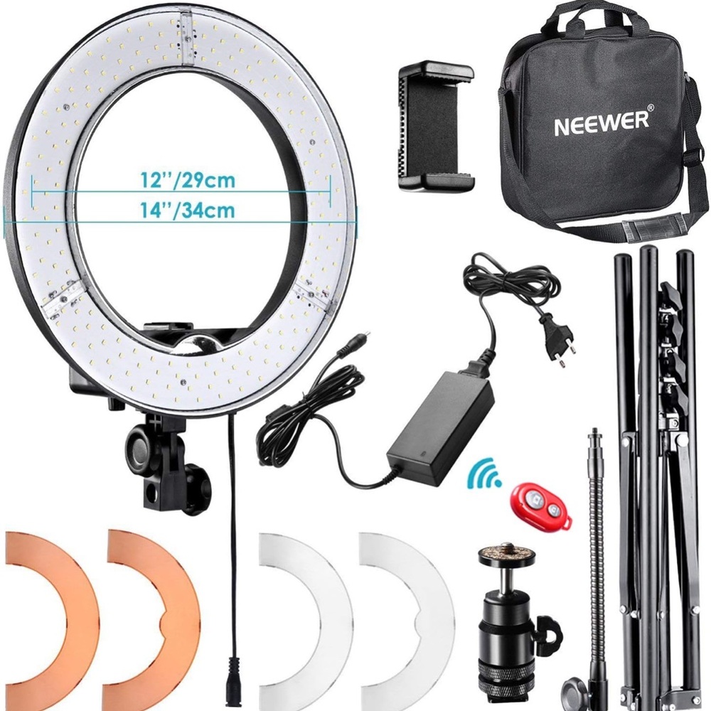 NEEWER 14” Ring Light Set